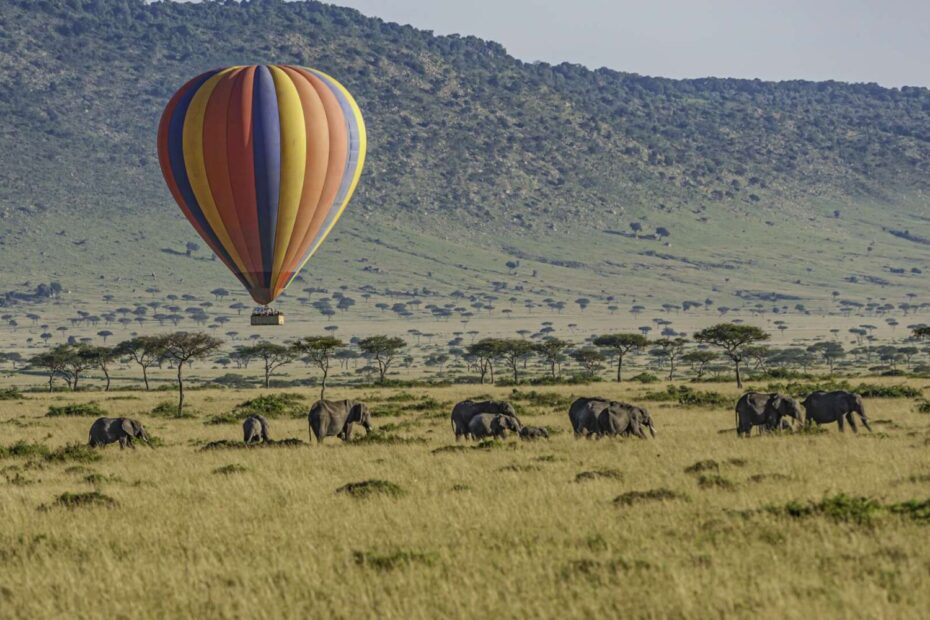 Hot air Balloon safari in East Africa