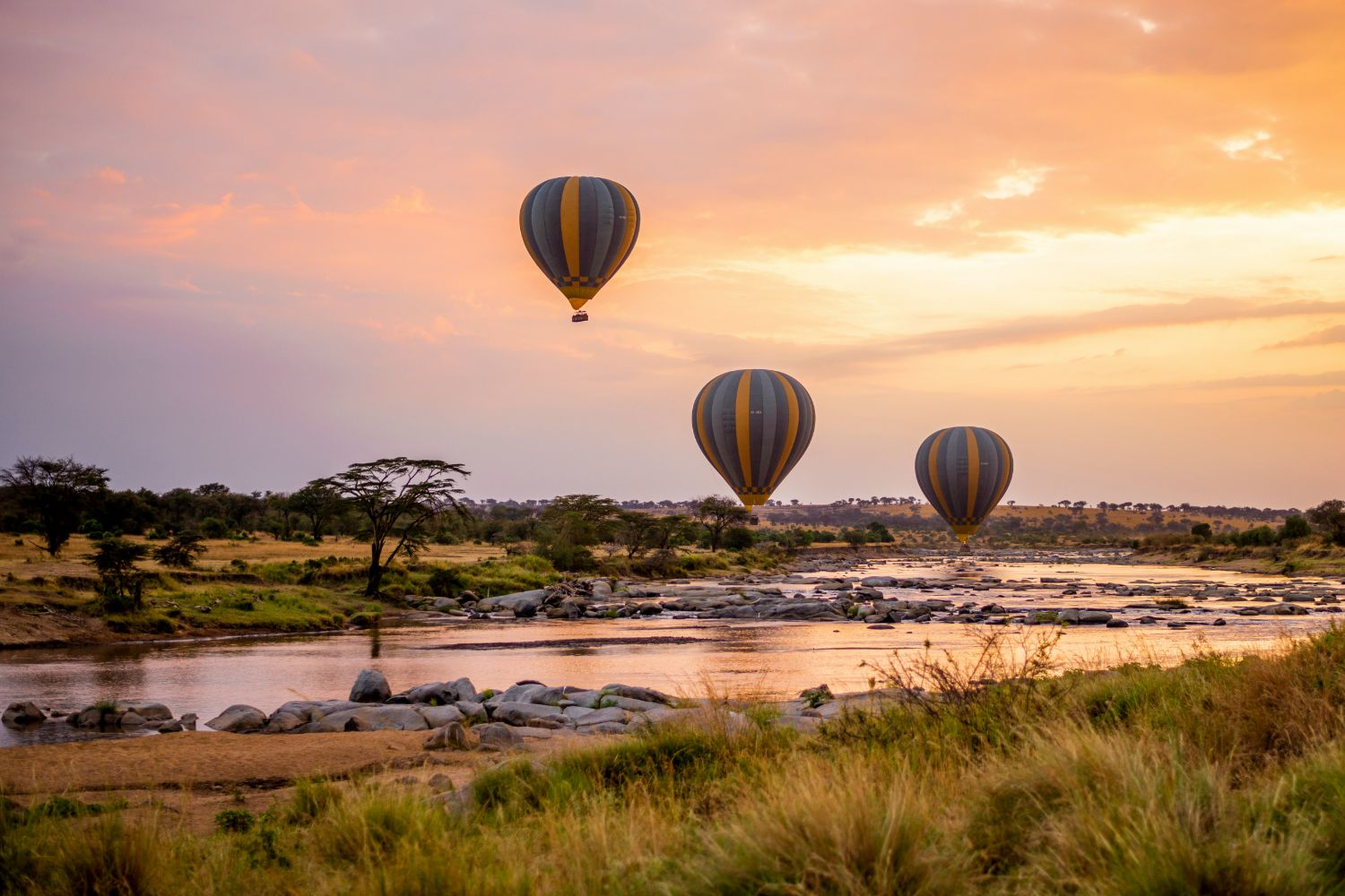 Hot air Balloon safari in East Africa