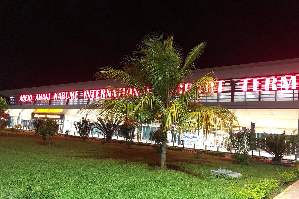 Abeid amani karume international airport in zanzibar