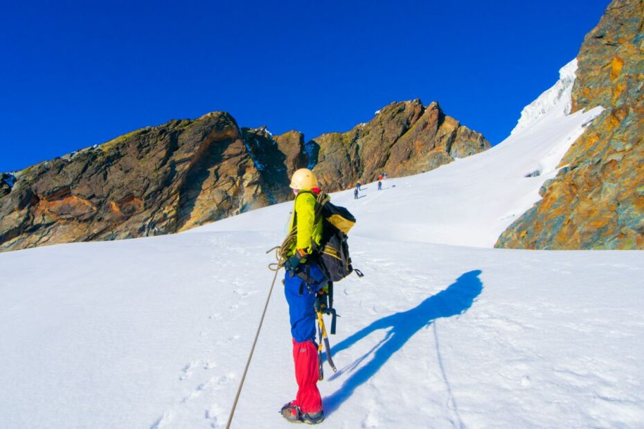 mountain hiking in East Africa