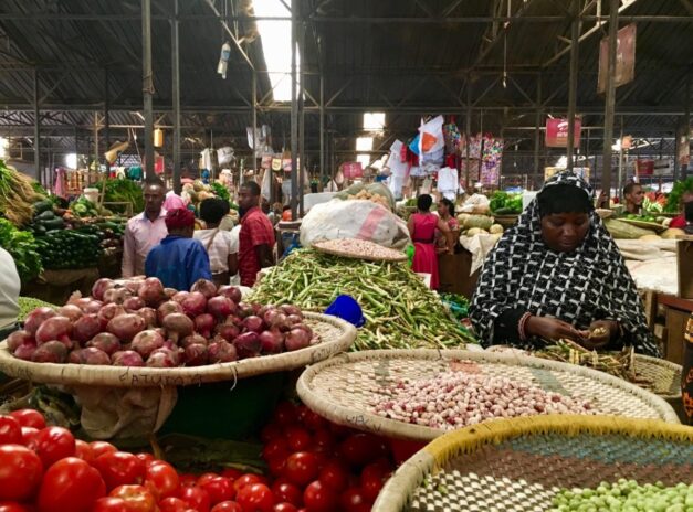 Kimironko market in Rwanda