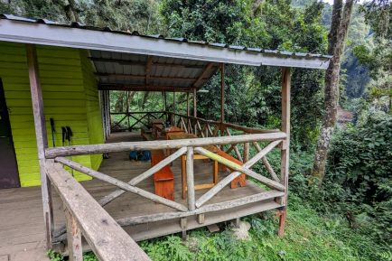 Sine Camp in mountain rwenzori